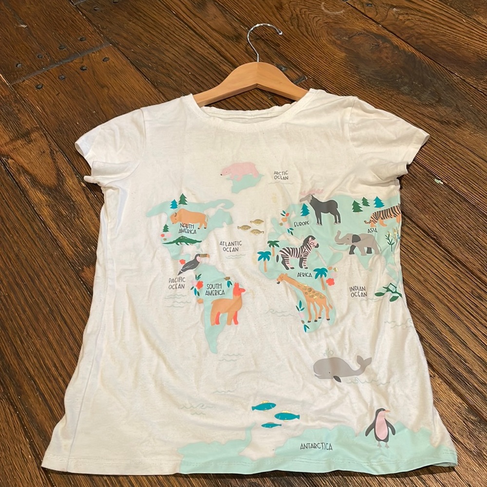 World Map T-shirt